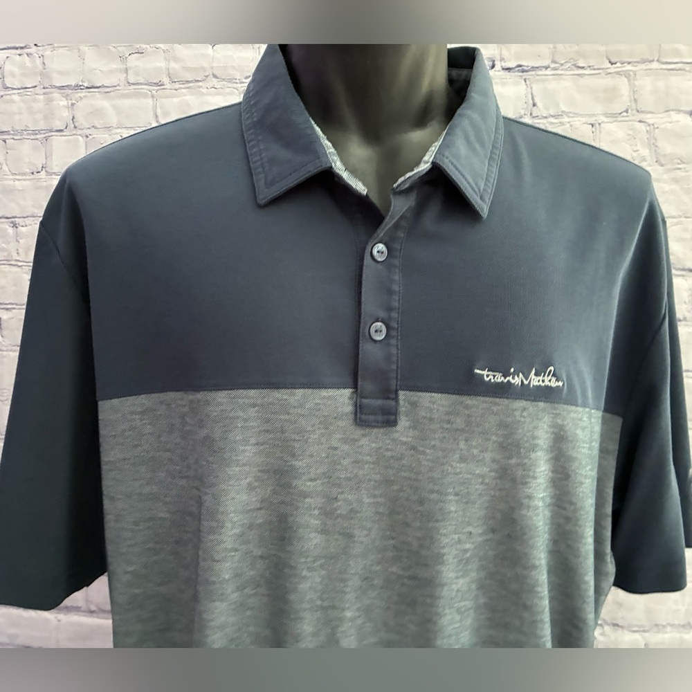 TRAVIS MATHEW mens size 2XL soft cotton golf polo - Picture 2 of 5